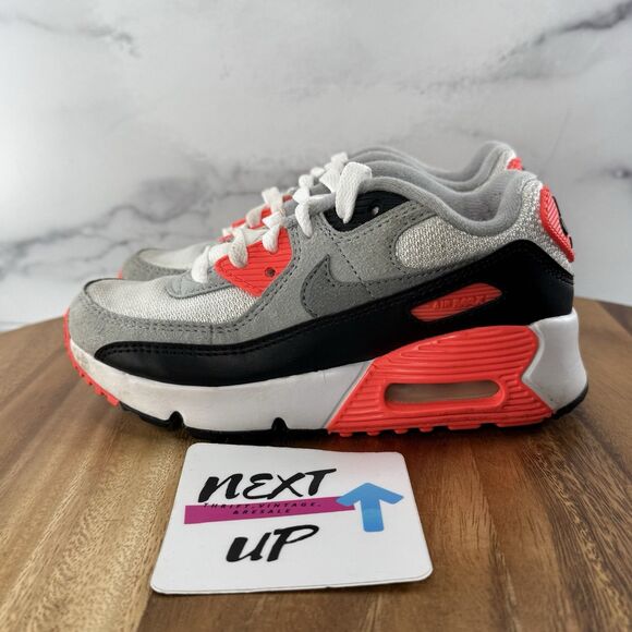 Nike Air Max 90 ‘Infrared’ 2020 Toddler Size 12.5C Sneakers DC8332-100 - Picture 1 of 9